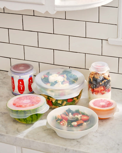 Blush 20-piece | Set includes 6x Reusable Stretch Lids